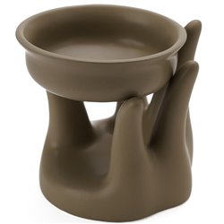 Held oil burner, dust matt, 10x10x10cm