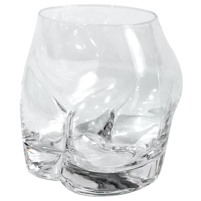 Drinking glass Bottoms Up, set 2psc, 7x5x9cm, 250ml