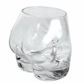 Drinking glass Bottoms Up, set 2psc, 7x5x9cm, 250ml