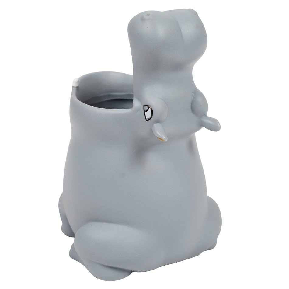 Toothbrush holder Hippo, H14x11x10cm