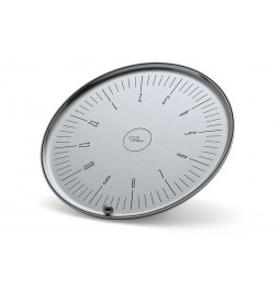 Table clock Orbit, gray, d14cm