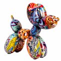 Deco Street art  Balloon Dog, 25x28x11cm