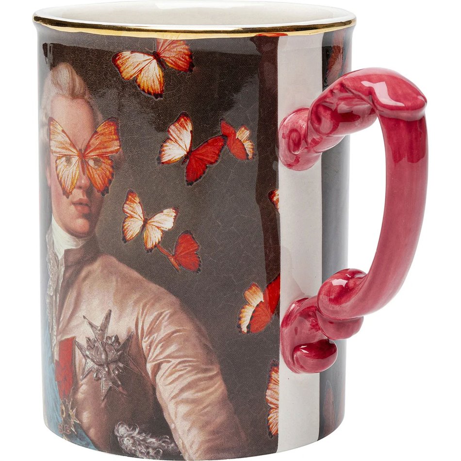 Mug Duc Papillon, 400ml, 13x11x9cm