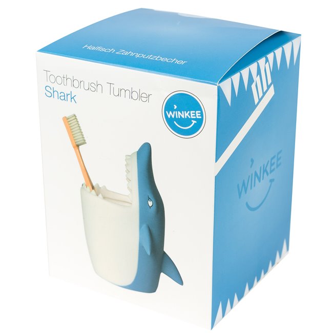 Toothbrush holder Shark, H14x11x10cm