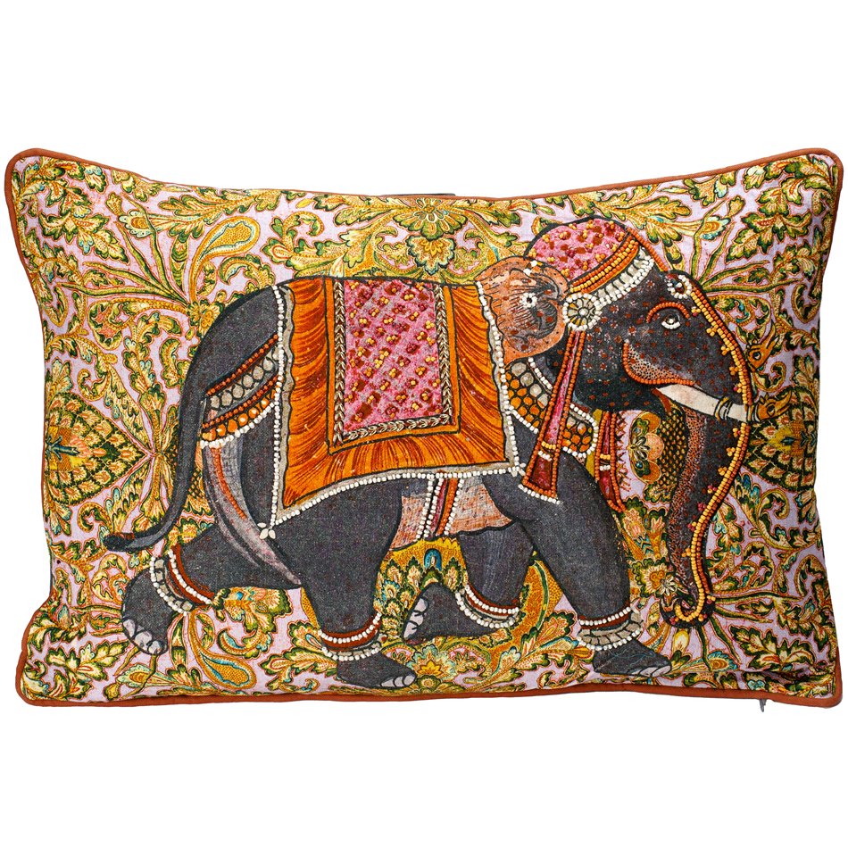 Cushion Elephant Lilac, 3x60x40cm