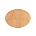 Tray 360°, bamboo, D34cm