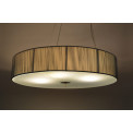 Pendant lamp ROMANA 60, silver, E27 4x40W, D60cm