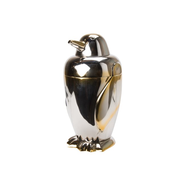 Wine cooler Penguin, 2 tone finish, H32xD17cm