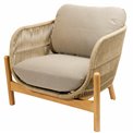 Armchair Ladeona, acacia, H80.4x86,4x62,5cm