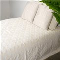 Bed cover Highaway, beige, 220x260cm