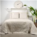 Bed cover Sete, beige, 220x260cm