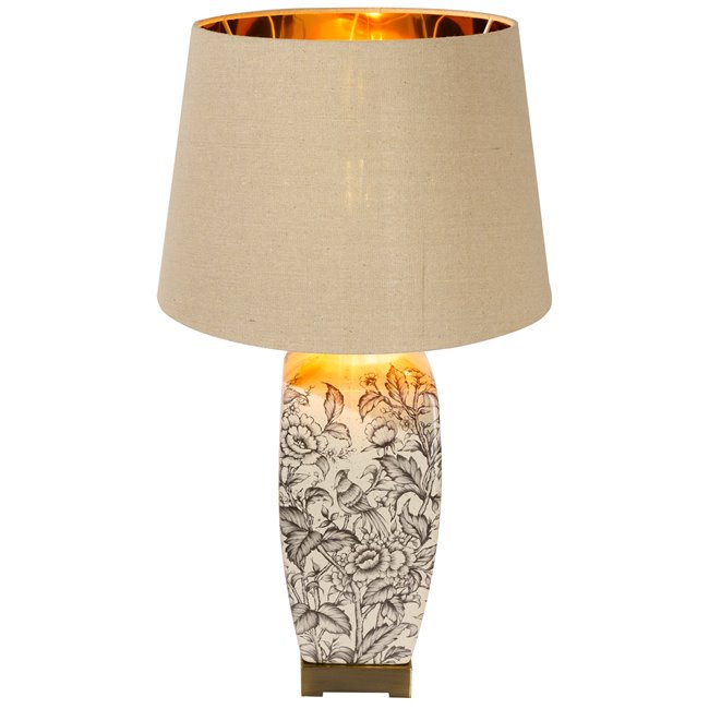 Table lamp Napolla, 15x15x43cm, E27, 60W(MAX)