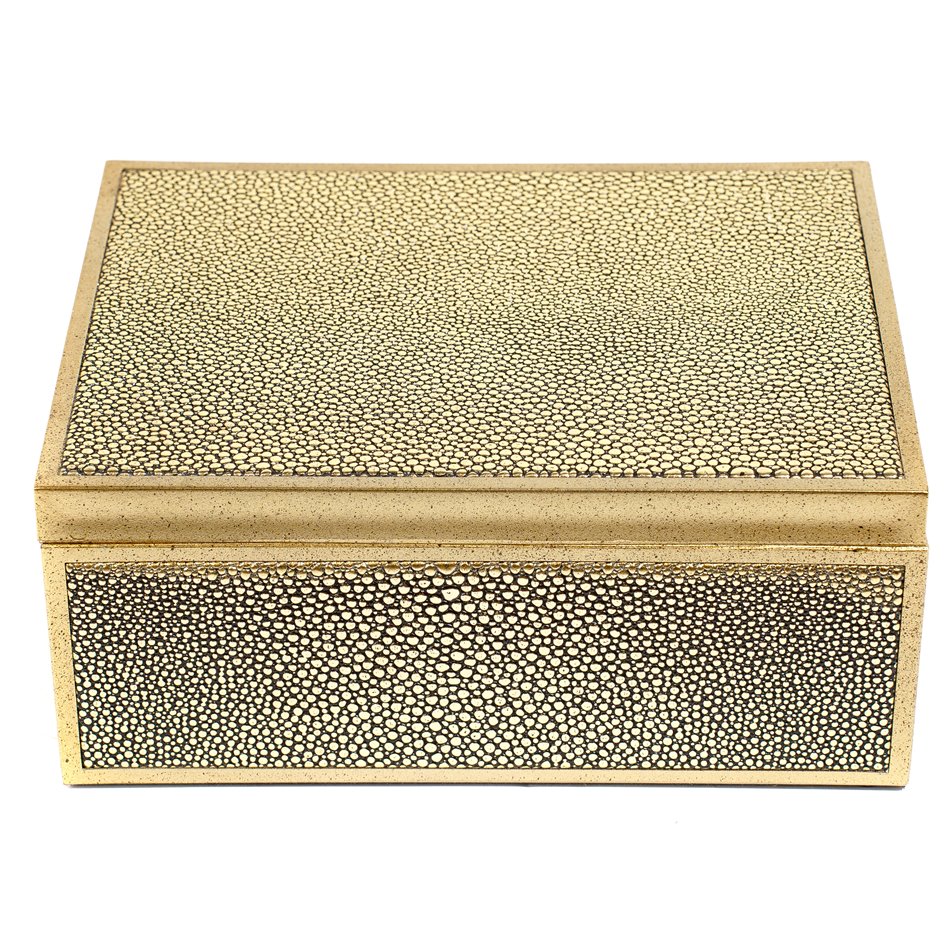 Коробка Fulga golden M, H8.5x20x15cm
