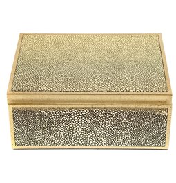 Dėžė Fulga golden M, H8.5x20x15cm