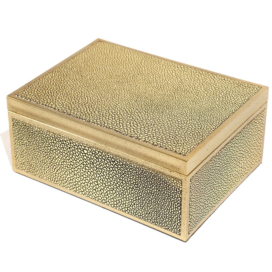 Коробка Fulga golden M, H8.5x20x15cm