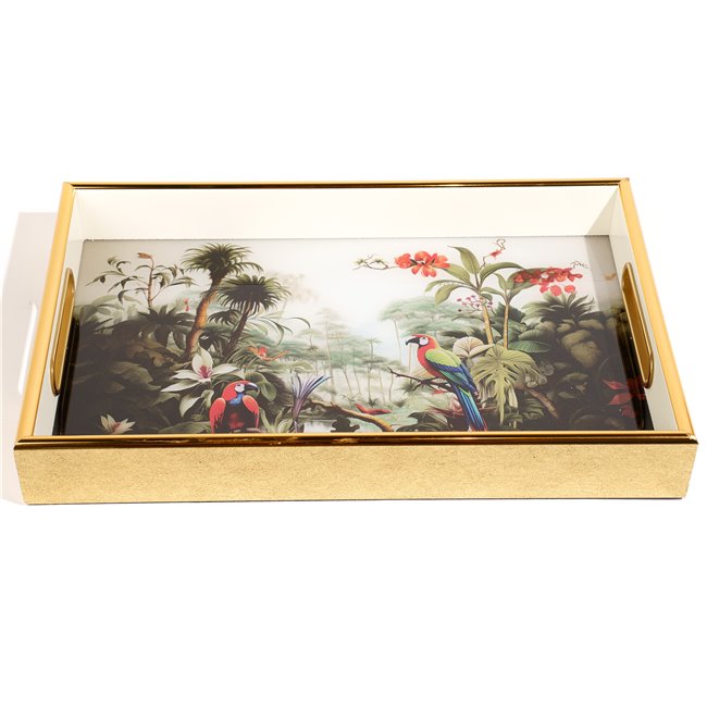 Decorative tray Farrota M, H4.5x33.5x23.5cm