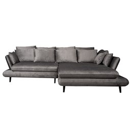 Kampinė sofa Wemonte R, lahtikäiv, H90x283x181cm, sėdimosios dalies aukštis 47.5cm