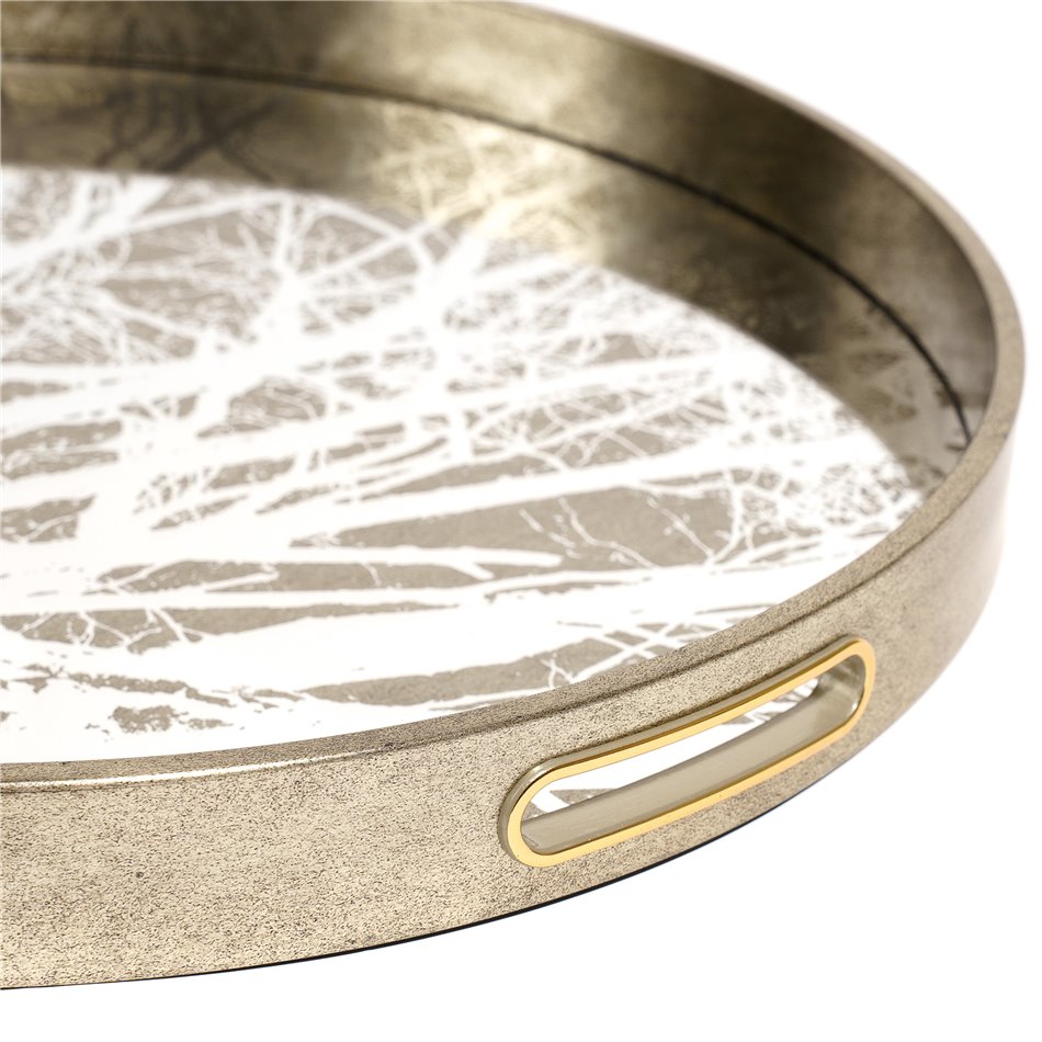 Декоративный поднос Furiollo L, H3 D45cm