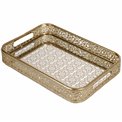 Decorative tray round Fullen M, H5.2x35x23.7cm