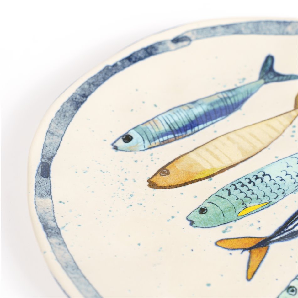 Обеденная тарелка  Peixe Iberica, D26cm