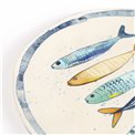 Обеденная тарелка  Peixe Iberica, D26cm