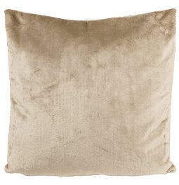 Decorative pillowcase Sorriso, beige, 60x60cm