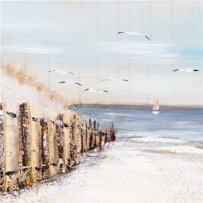 Picture Road to dune, 80x80cm