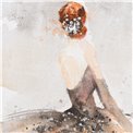 Paveikslas ant drobės Wonderful Lady, 100x100cm