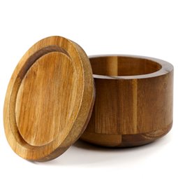 Acacia wood plate Fill, D10x7cm