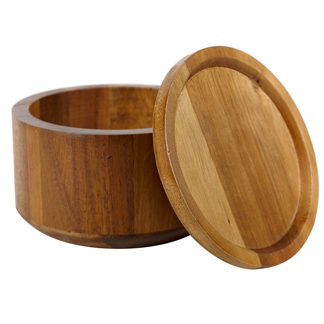 Acacia wood plate Filly, D14x9cm