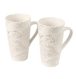 Mugs Toucan L, 50ml, set of 2, H15,3x12,5x8,7cm