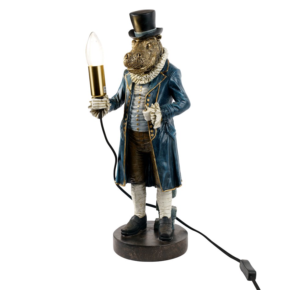 Table lamp Hippo, H48.5x18x16cm