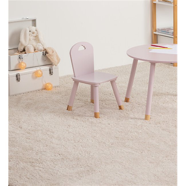 Chair Sweet, pink, H50x26x28cm, seat height 25cm