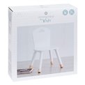 Chair Sweet, white, H50x26x28cm, seat height 25cm