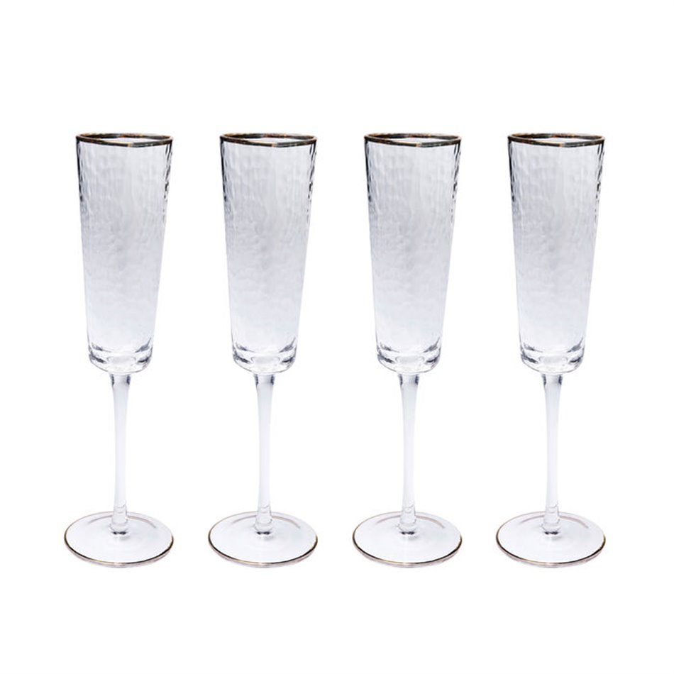 Champagne glass Hommage, H26x5x5cm, 200ml