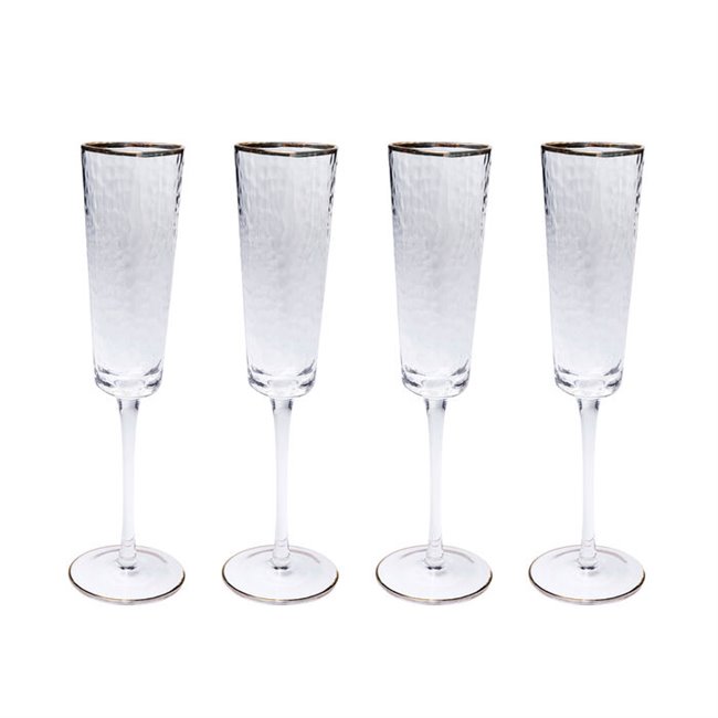 Champagne glass Hommage, H26x5x5cm, 200ml