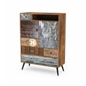 Chest of drawers Hezo, MDF/steel, H140x100x29cm