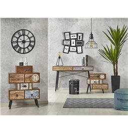 Komoda Hezo, MDF/plienas, H85x63x29cm