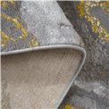 Carpet Larmaris, grey/gold colors, 80x300cm