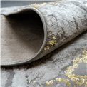 Carpet Larmaris, grey/gold colors, 80x300cm