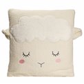Cushion Sheep, white, 39x39cm