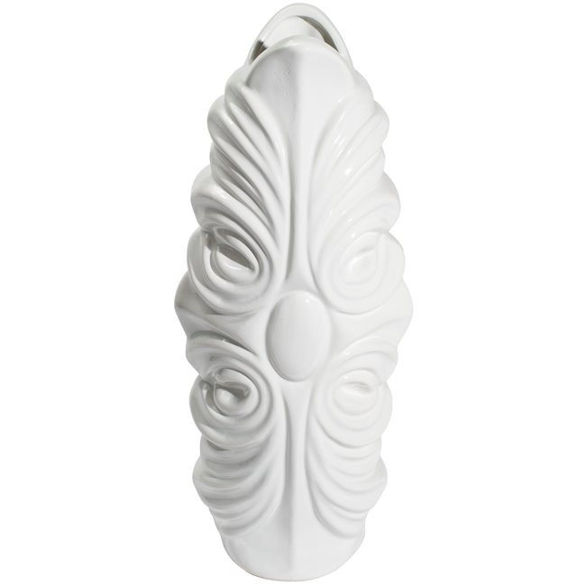 Vase Gallicano I, white, 15x11x35cm