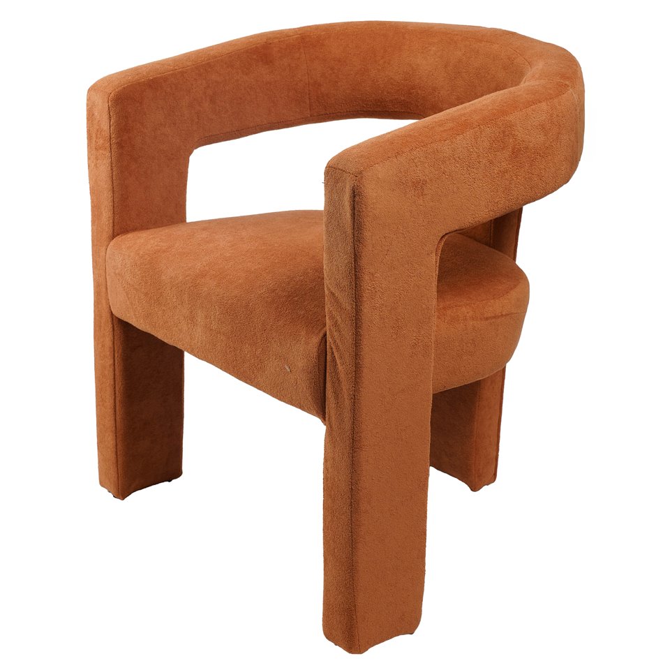 Акцентное кресло Mailly 23, orange, H75x65x57cm