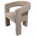 Accent chair Mailly 5, beige, 65x57x75cm