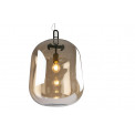 Pendant lamp Roven, cognac color, H-62-150cm, Ø-30cm, E27 60W