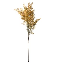 Декоративное растение Cypress leaf spay, желтый/коричневый, H98cm
