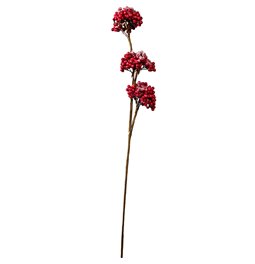 Decorative plant Red berry clusters, red, H76cm