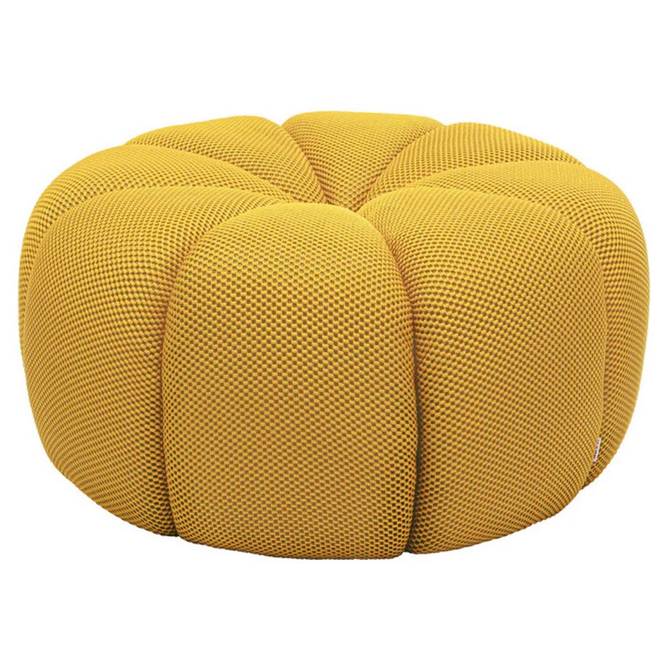 Stool Peppo Lounge, yellow, H41xD76cm