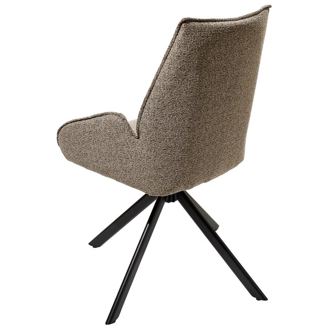 Dinner chair Jaren, swivelling, grey