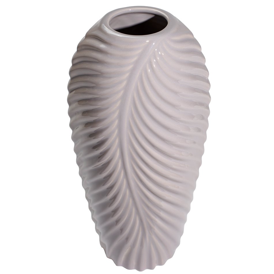 Vase Galileo, taupe, 16x12x31cm